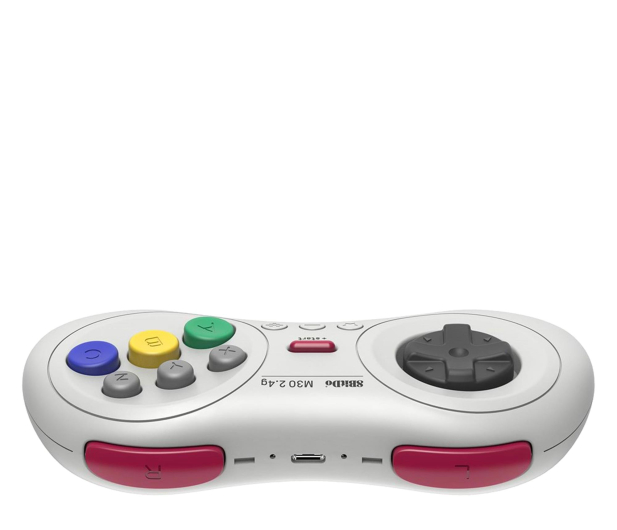8BitDo M30 2.4G Wireless Pad White RET00367 - 1353352 - zdjęcie 4
